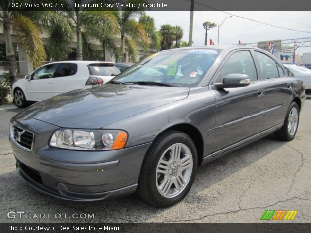 2007 Volvo S60 2.5T in Titanium Gray Metallic