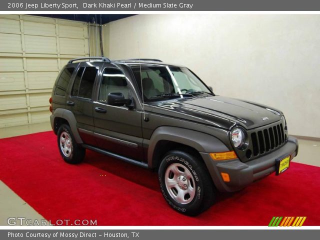 2006 Jeep Liberty Sport in Dark Khaki Pearl