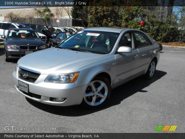 2006 Hyundai Sonata LX V6 in Bright Silver