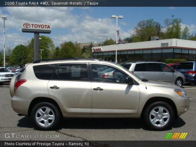 2008 Toyota RAV4 4WD in Savannah Metallic