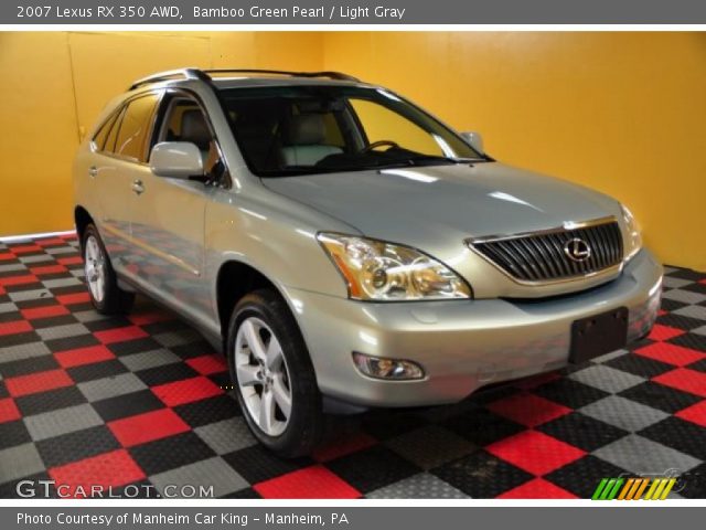 2007 Lexus RX 350 AWD in Bamboo Green Pearl