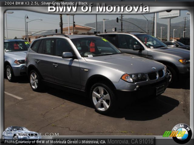 2004 BMW X3 2.5i in Silver Grey Metallic