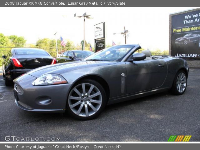 2008 Jaguar XK XK8 Convertible in Lunar Grey Metallic