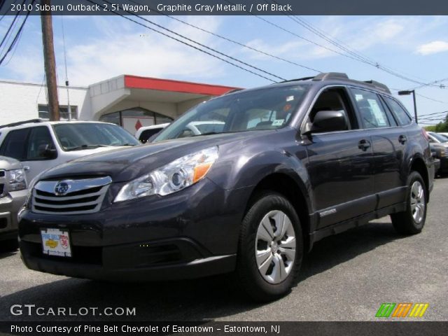 2010 Subaru Outback 2.5i Wagon in Graphite Gray Metallic