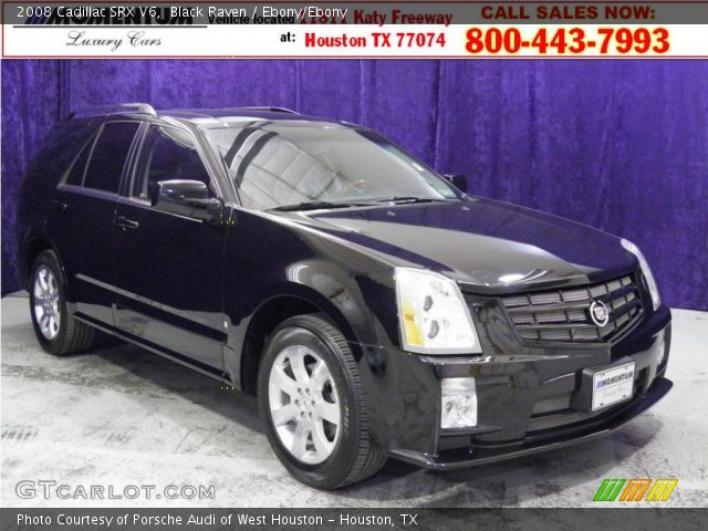 2008 Cadillac SRX V6 in Black Raven