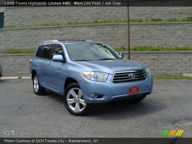 2008 Toyota Highlander Limited 4WD in Wave Line Pearl