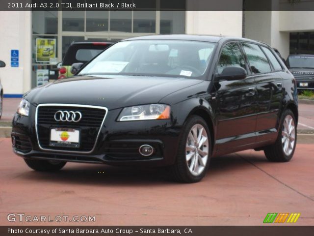 2011 Audi A3 2.0 TDI in Brilliant Black