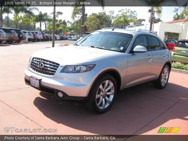 2005 Infiniti FX 35 in Brilliant Silver Metallic