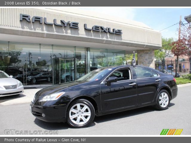 2008 Lexus ES 350 in Obsidian Black