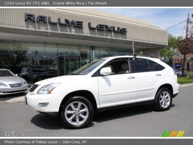 2009 Lexus RX 350 AWD in Crystal White Mica