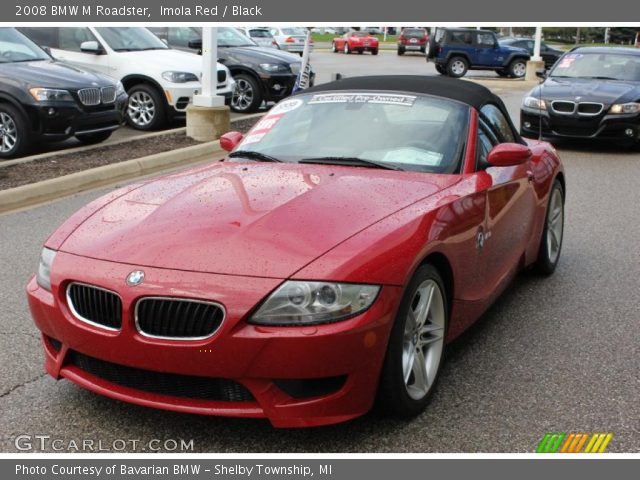 2008 BMW M Roadster in Imola Red