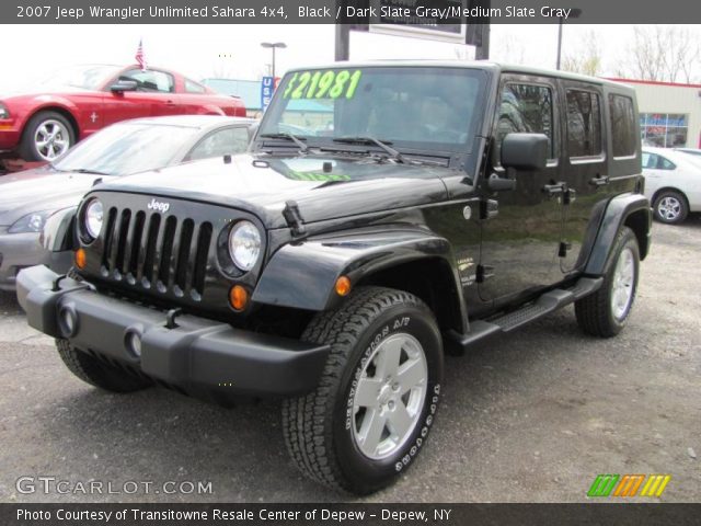 2007 Jeep Wrangler Unlimited Sahara 4x4 in Black