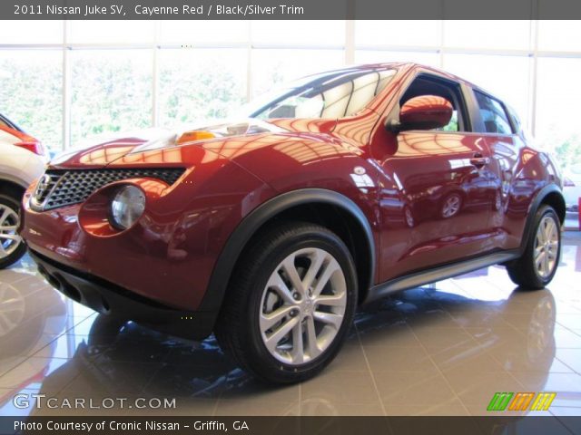 2011 Nissan Juke SV in Cayenne Red