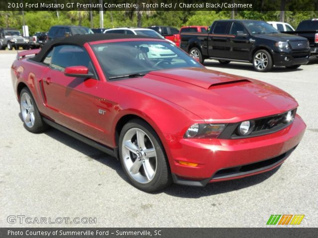 2010 Ford Mustang GT Premium Convertible in Torch Red