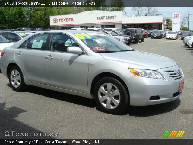 2009 Toyota Camry LE in Classic Silver Metallic