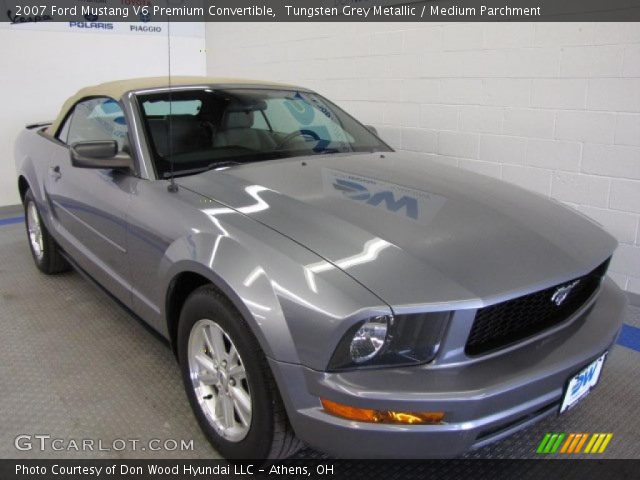 2007 Ford Mustang V6 Premium Convertible in Tungsten Grey Metallic