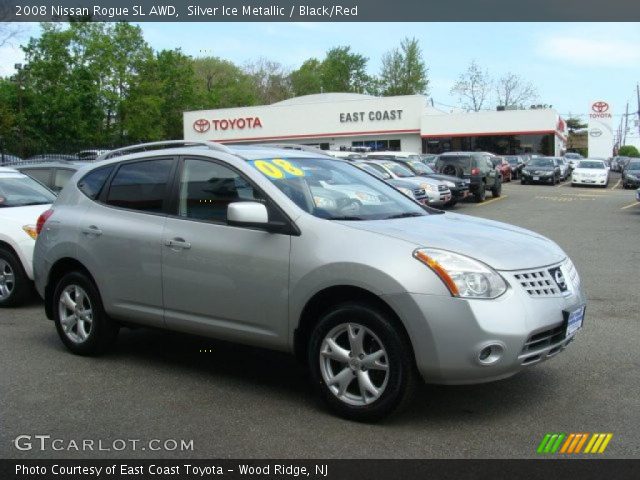 2008 Nissan Rogue SL AWD in Silver Ice Metallic