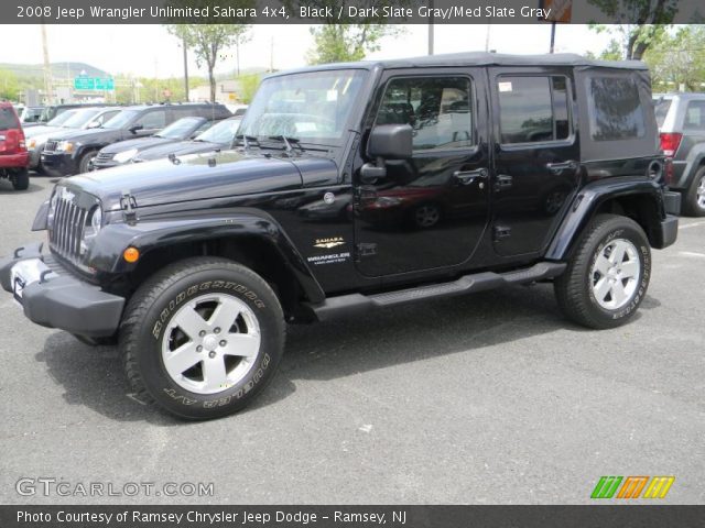 2008 Jeep Wrangler Unlimited Sahara 4x4 in Black