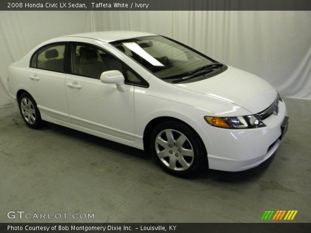 2008 Honda Civic LX Sedan in Taffeta White
