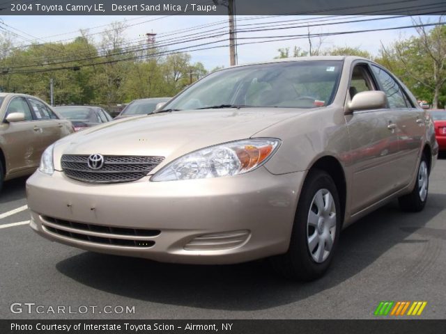 2004 Toyota Camry LE in Desert Sand Mica