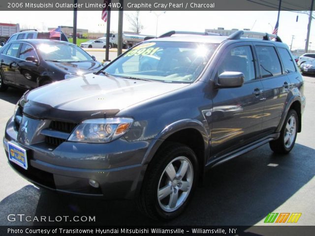 2006 Mitsubishi Outlander Limited 4WD in Graphite Gray Pearl