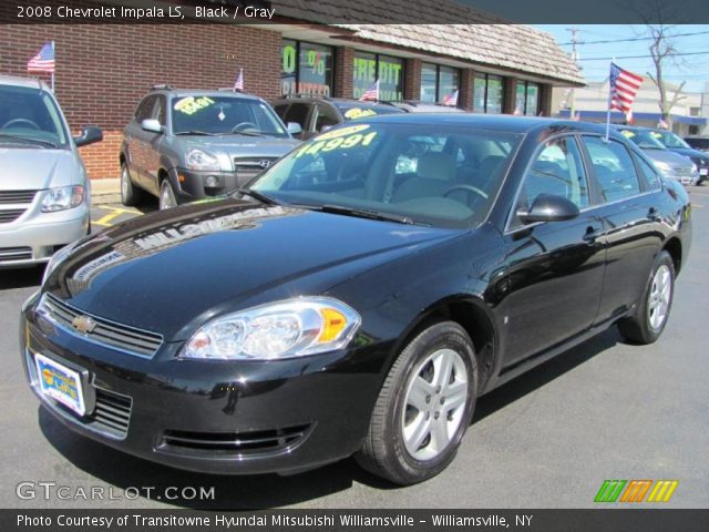 2008 Chevrolet Impala LS in Black