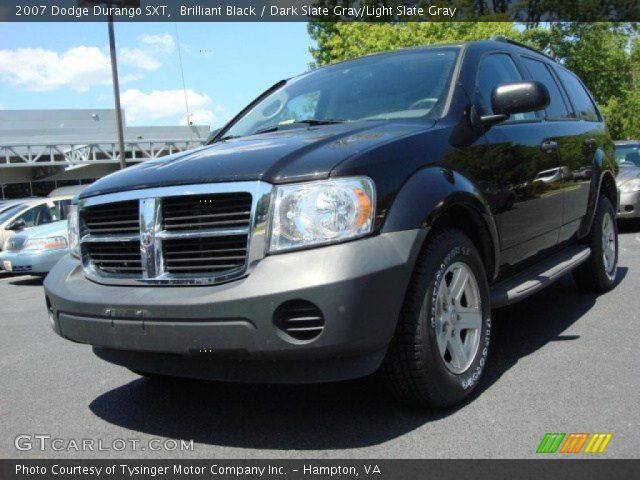 2007 Dodge Durango SXT in Brilliant Black