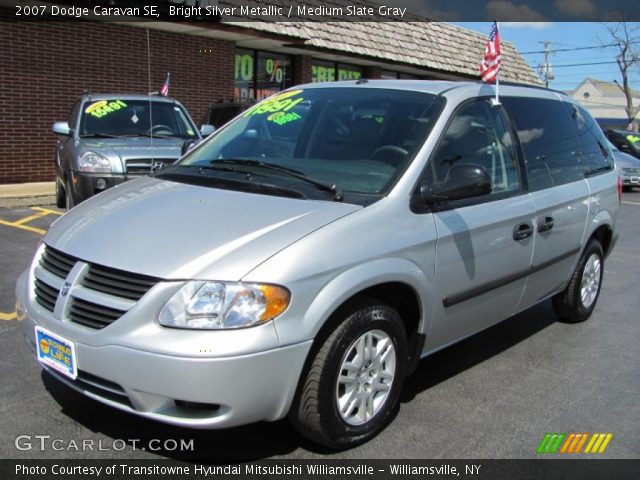 2007 Dodge Caravan SE in Bright Silver Metallic