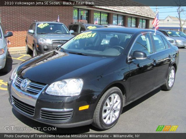 2010 Volkswagen Jetta SE Sedan in Black