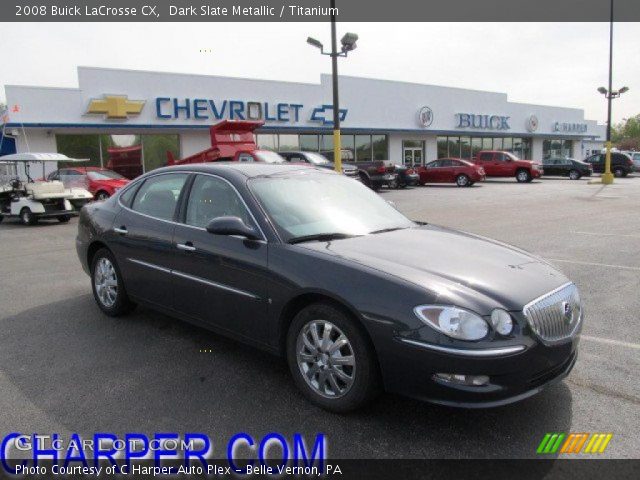 2008 Buick LaCrosse CX in Dark Slate Metallic