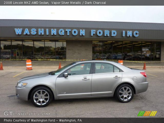 2008 Lincoln MKZ AWD Sedan in Vapor Silver Metallic