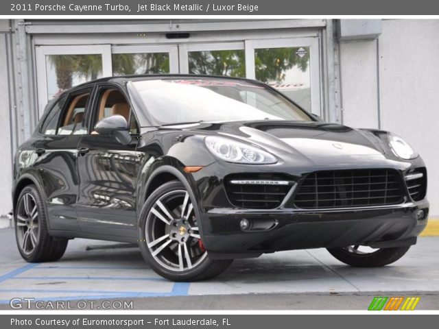 2011 Porsche Cayenne Turbo in Jet Black Metallic