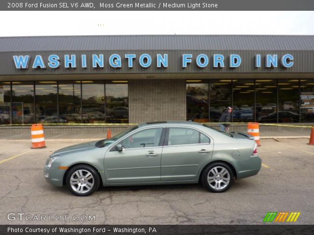 2008 Ford Fusion SEL V6 AWD in Moss Green Metallic