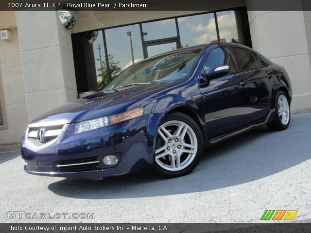 2007 Acura TL 3.2 in Royal Blue Pearl
