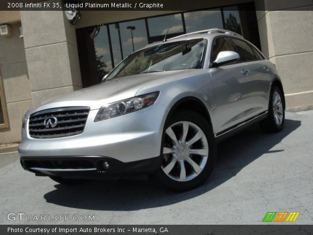 2008 Infiniti FX 35 in Liquid Platinum Metallic