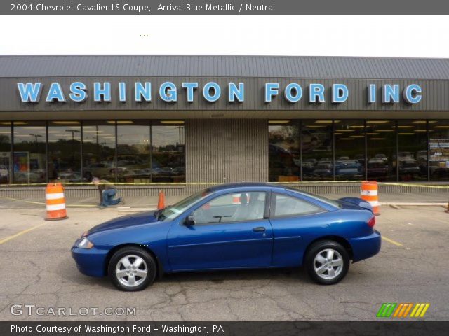 2004 Chevrolet Cavalier LS Coupe in Arrival Blue Metallic