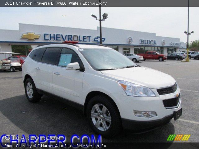 2011 Chevrolet Traverse LT AWD in White