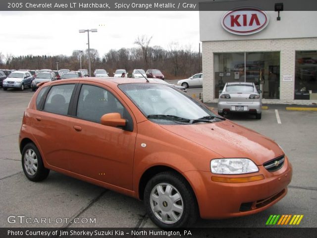 2005 Chevrolet Aveo LT Hatchback in Spicy Orange Metallic