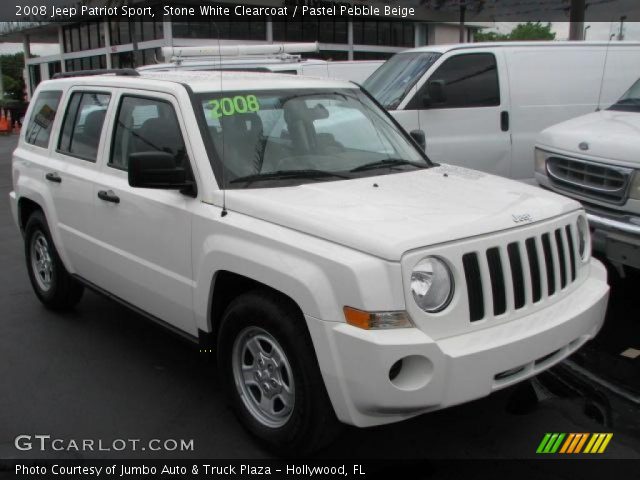 2008 Jeep Patriot Sport in Stone White Clearcoat