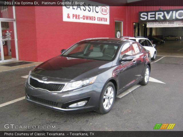 2011 Kia Optima EX in Platinum Graphite