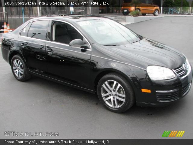 2006 Volkswagen Jetta 2.5 Sedan in Black