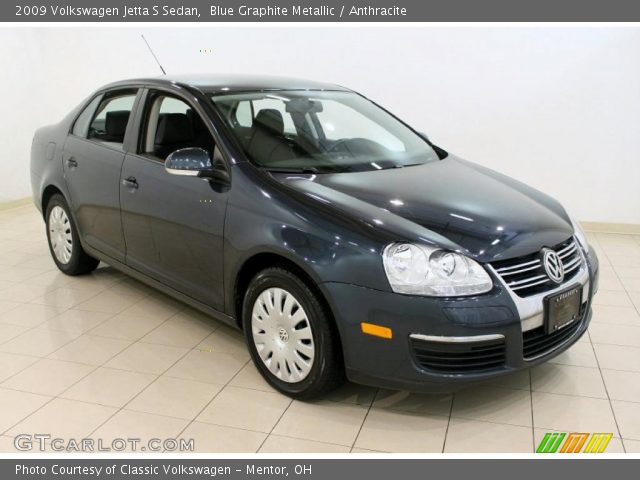 2009 Volkswagen Jetta S Sedan in Blue Graphite Metallic