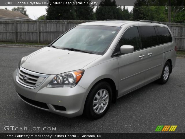 2008 Honda Odyssey EX-L in Silver Pearl Metallic