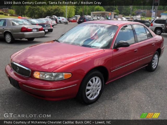 1999 Buick Century Custom in Santa Fe Red Pearl