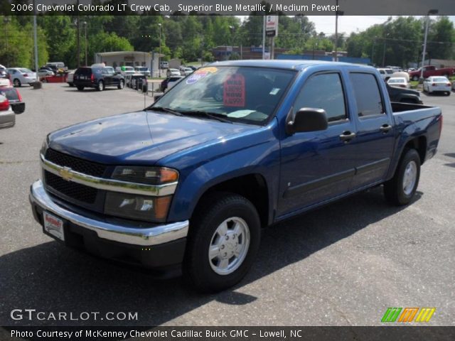 2006 Chevrolet Colorado LT Crew Cab in Superior Blue Metallic