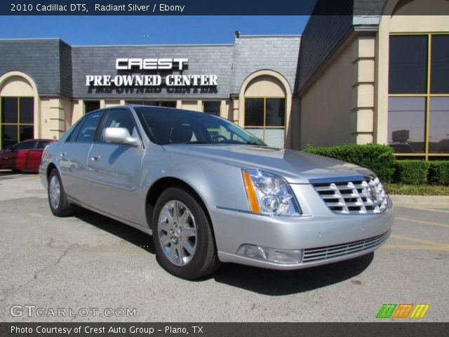 2010 Cadillac DTS  in Radiant Silver