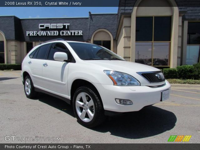 2008 Lexus RX 350 in Crystal White