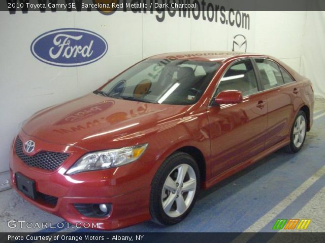 2010 Toyota Camry SE in Barcelona Red Metallic