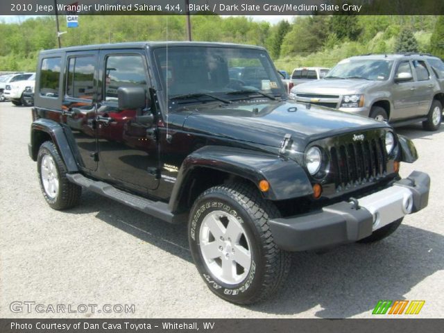 2010 Jeep Wrangler Unlimited Sahara 4x4 in Black