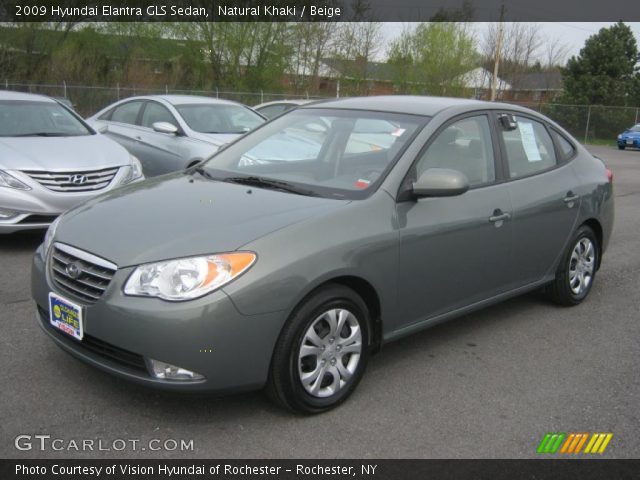 2009 Hyundai Elantra GLS Sedan in Natural Khaki
